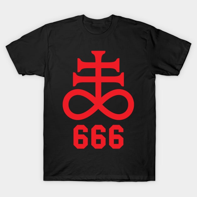 Sigil Of Leviathan 666 T-Shirt by artpirate